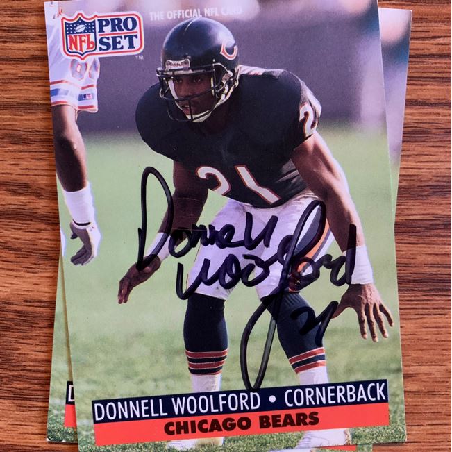 Donnell Woolford TTM Autograph Success