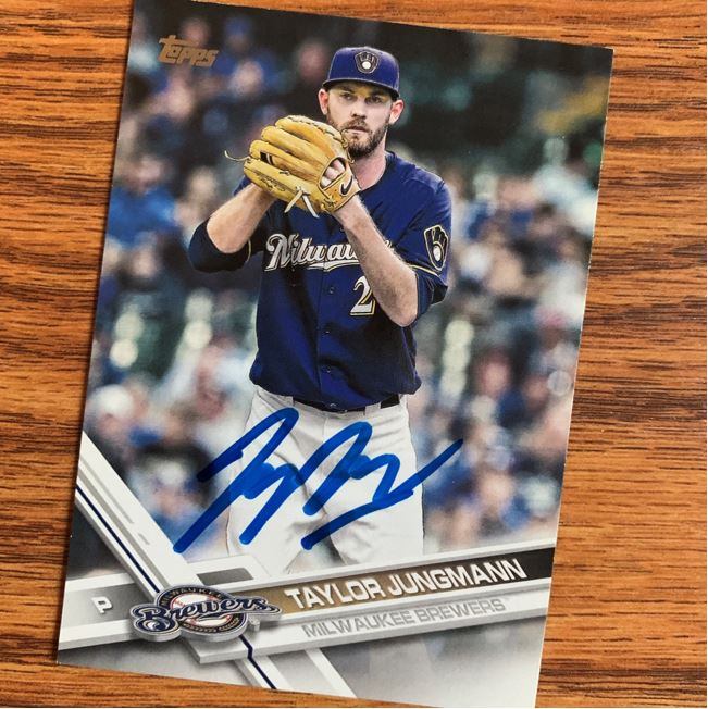 Taylor Jungman TTM Autograph Success