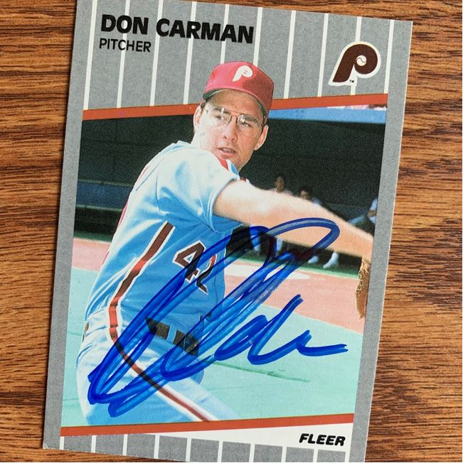 Don Carman TTM Autograph Success