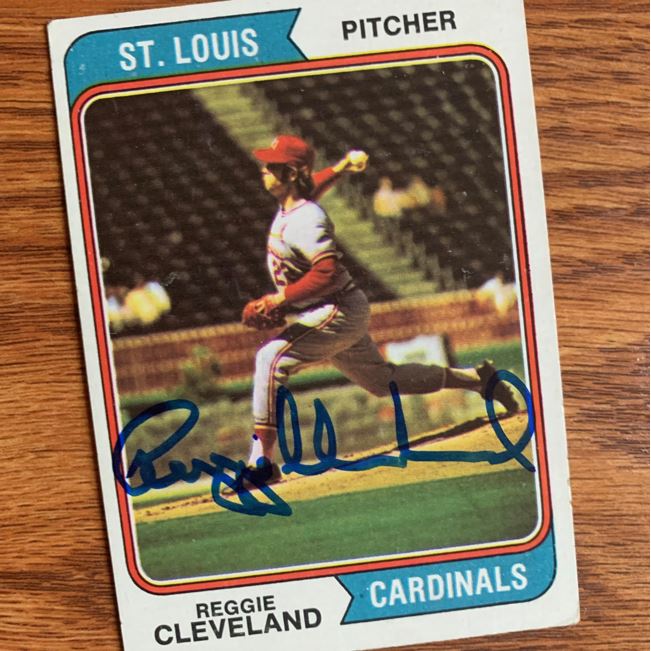 Reggie Cleveland TTM Autograph Success