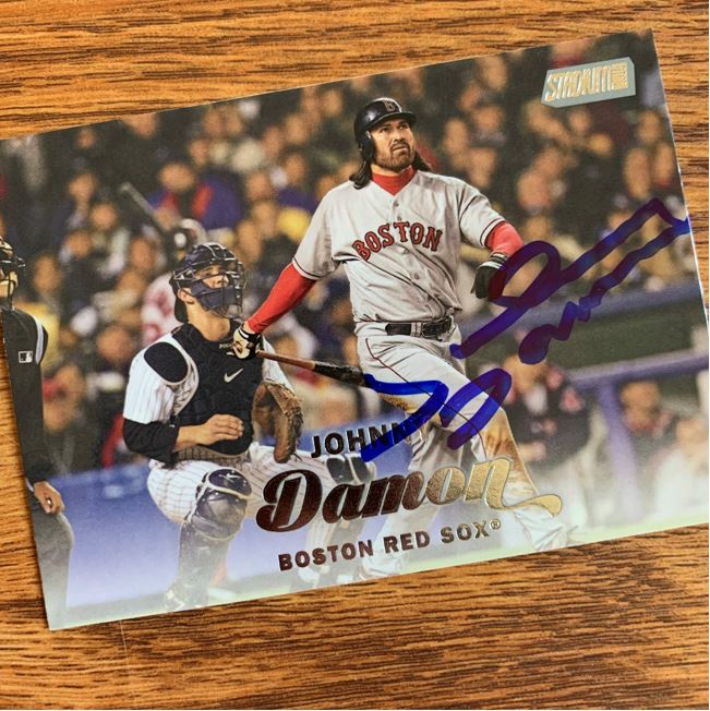 Johnny Damon TTM Autograph Success