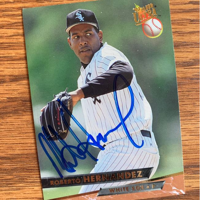 Roberto Hernandez TTM Autograph Success