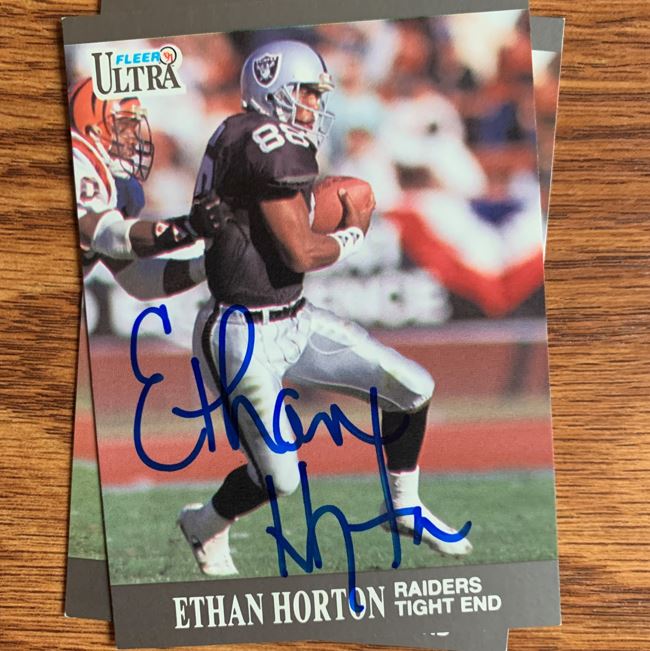 Ethan Horton TTM Autograph Success
