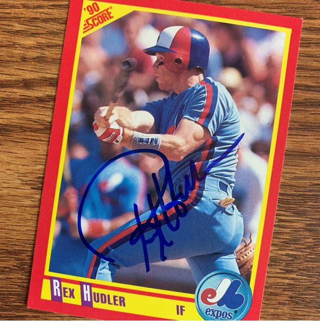 Rex Hudler TTM Autograph Success