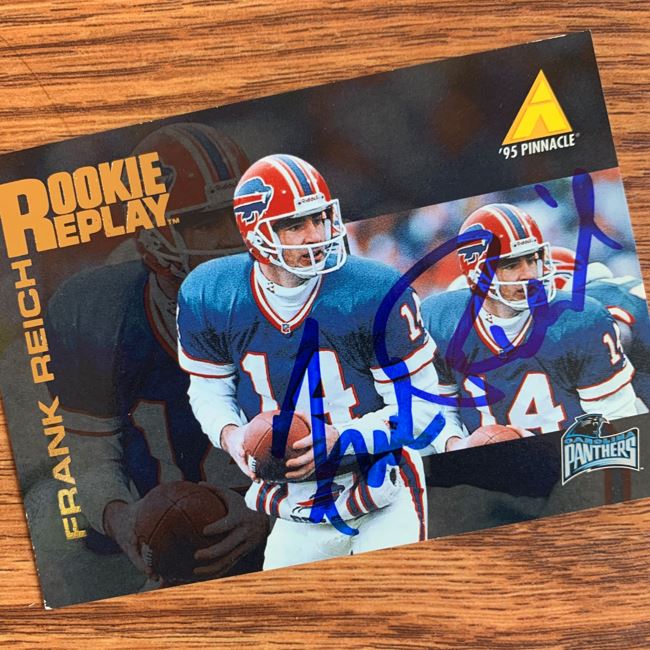 Frank Reich TTM Autograph Success