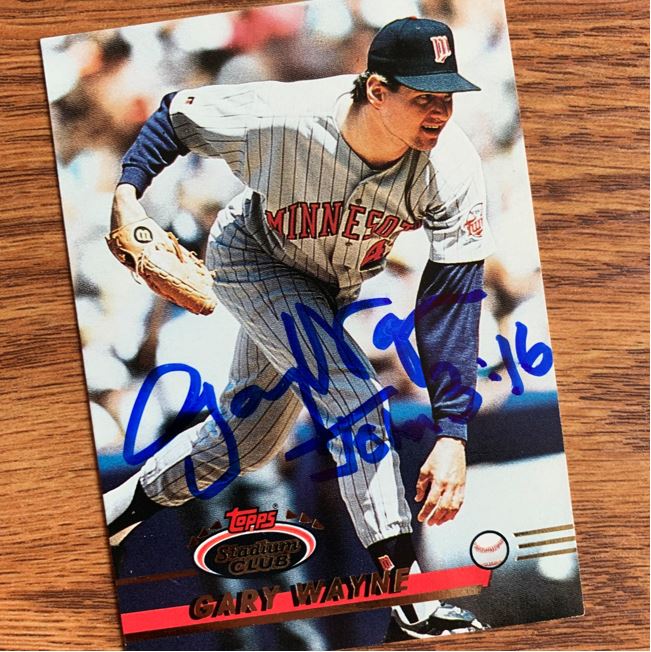 Gary Wayne TTM Autograph Success