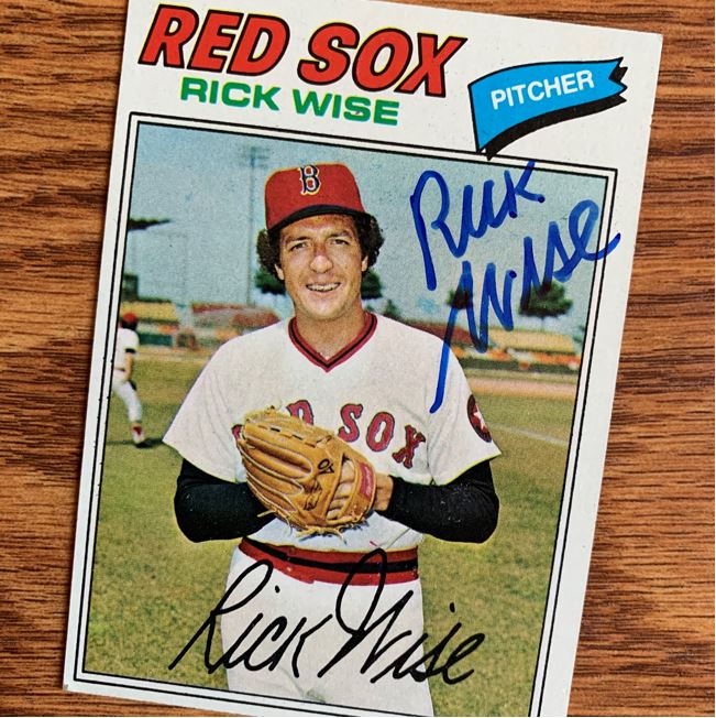 Rick Wise TTM Autograph Success