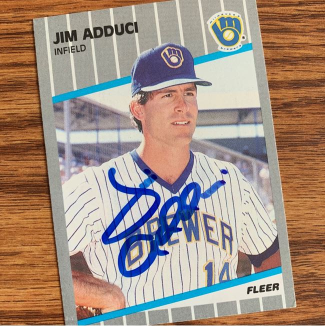 Jim Adduci TTM Autograph Success