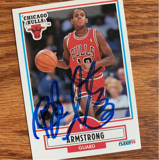 BJ Armstrong TTM Autograph Success