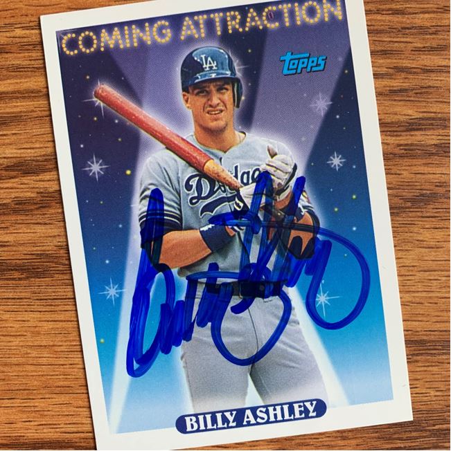 Billy Ashley TTM Autograph Success