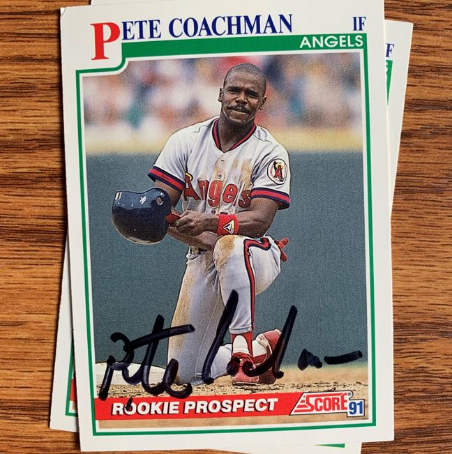 Pete Coachman TTM Autograph Success