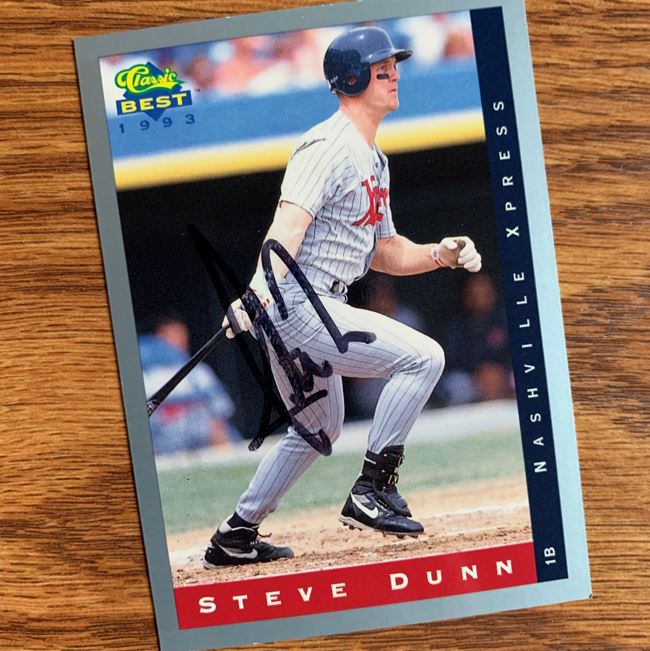 Steve Dunn TTM Autograph Success