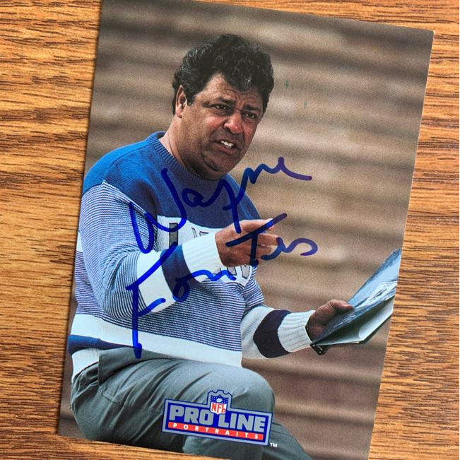 Wayne Fontes TTM Autograph Success