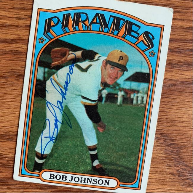 Bob Johnson TTM Autograph Success