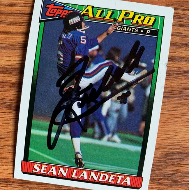 Sean Landeta TTM Autograph Success