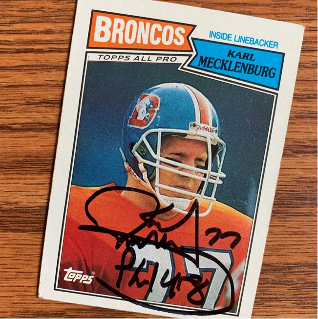 Karl Mecklenburg TTM Autograph Success