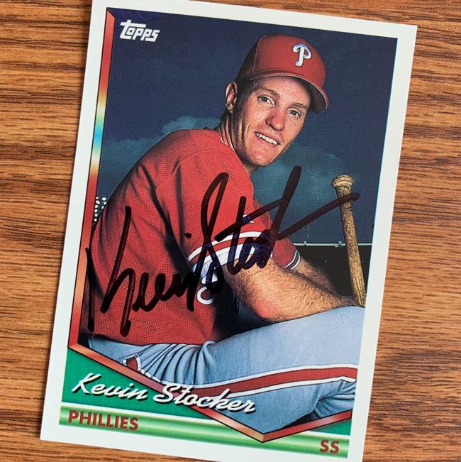 Kevin Stocker TTM Autograph Success