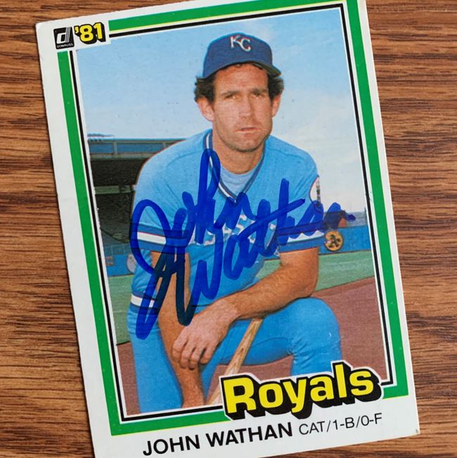 John Wathan TTM Autograph Success