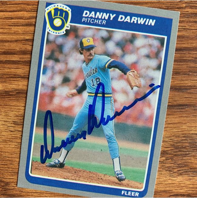 Danny Darwin TTM Autograph Success