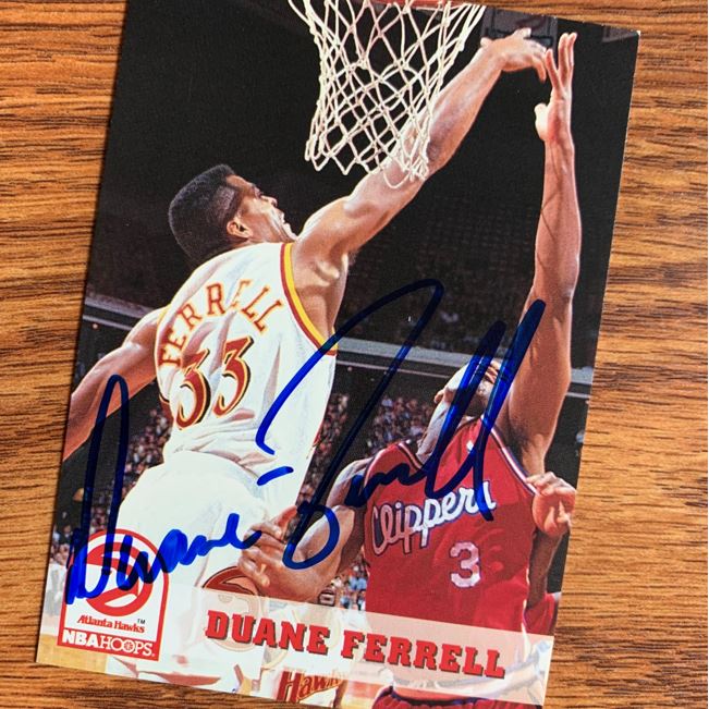 Duane Ferrell TTM Autograph Success