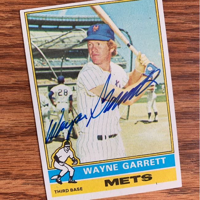 Wayne Garrett TTM Autograph Success