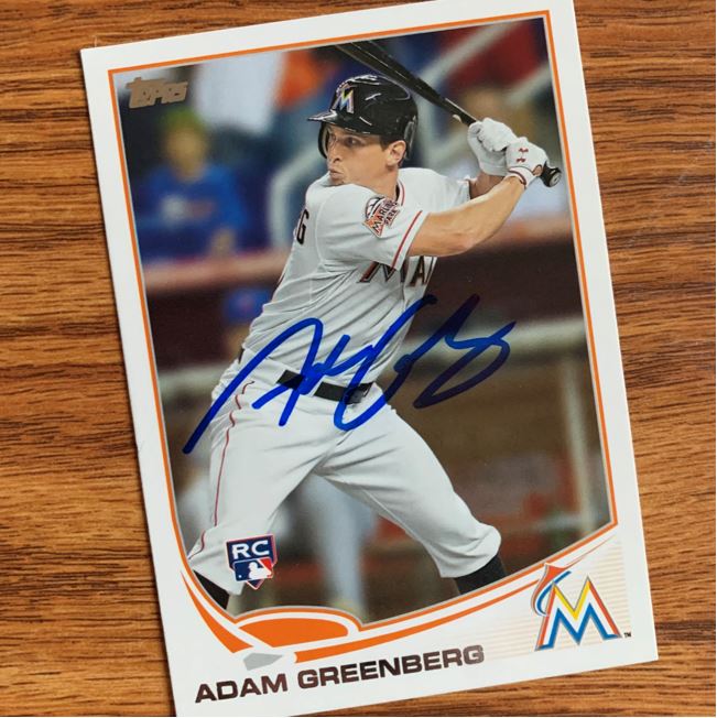 Adam Greenberg TTM Autograph Success