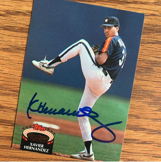 Xavier Hernandez TTM Autograph Success