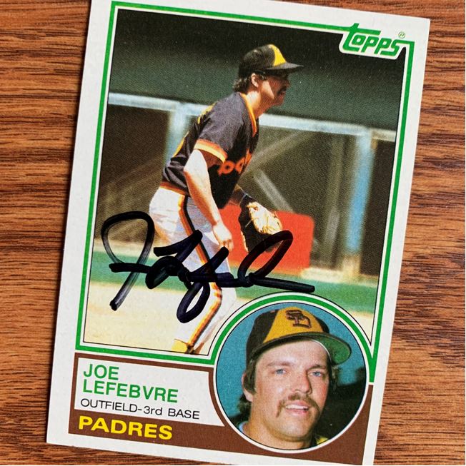 Joe Lefebvre TTM Autograph Success