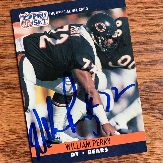 William Perry TTM Autograph Success