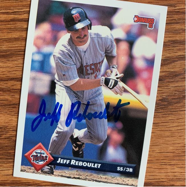 Jeff Reboulet TTM Autograph Success