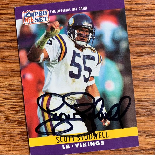 Scott Studwell TTM Autograph Success