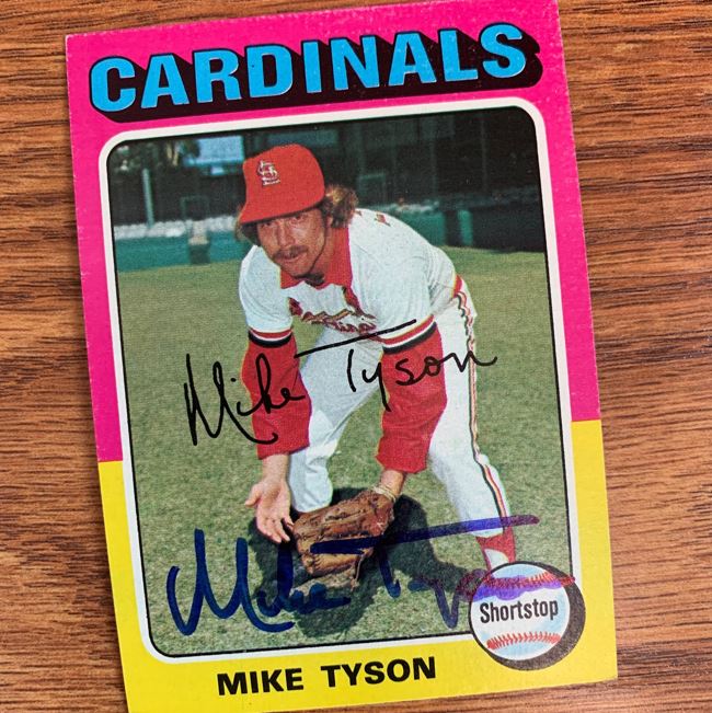 Mike Tyson TTM Autograph Success