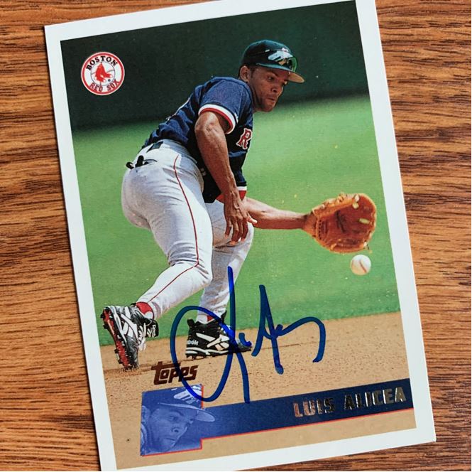 Luis Alicea TTM Autograph Success