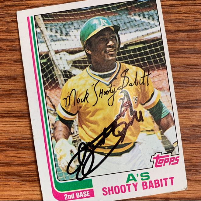 Shooty Babitt TTM Autograph Success