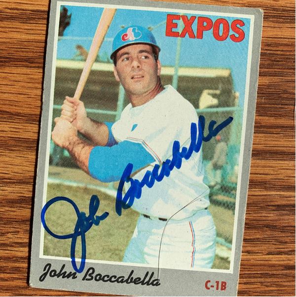 John Boccabella TTM Autograph Success