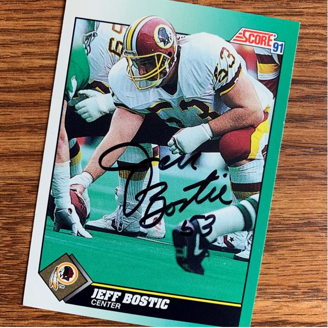 Jeff Bostic TTM Autograph Success