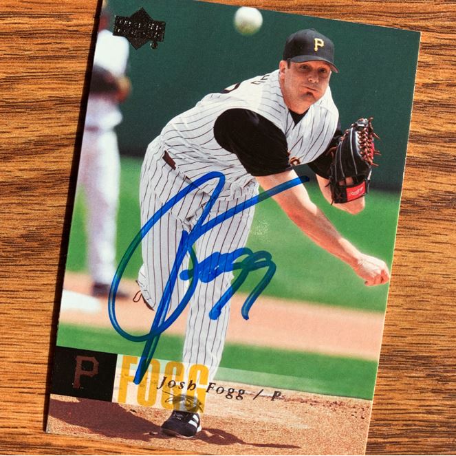 Josh Fogg TTM Autograph Success