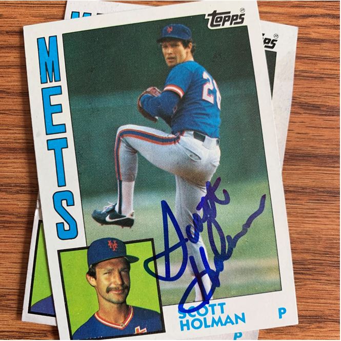 Scott Holman TTM Autograph Success