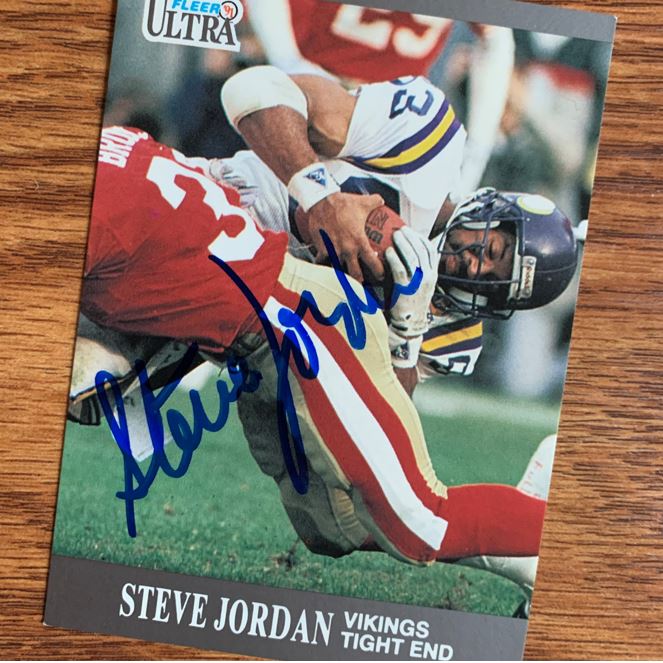 Steve Jordan TTM Autograph Success