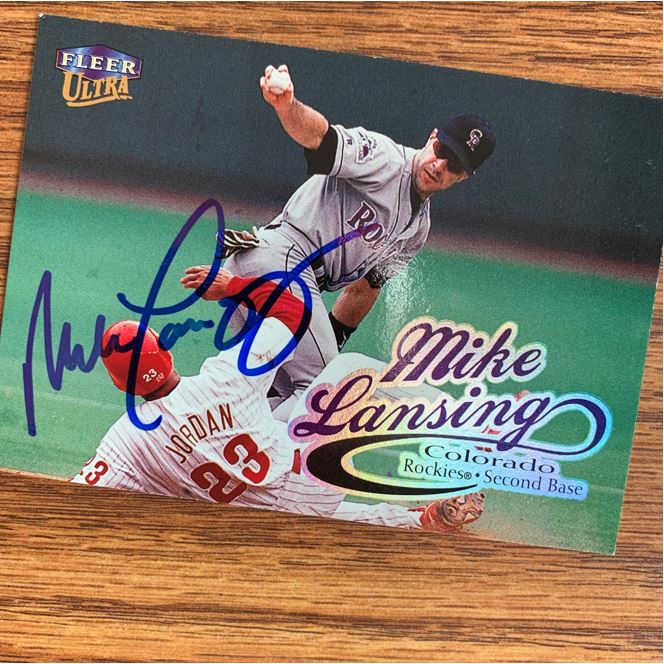 Mike Lansing TTM Autograph Success