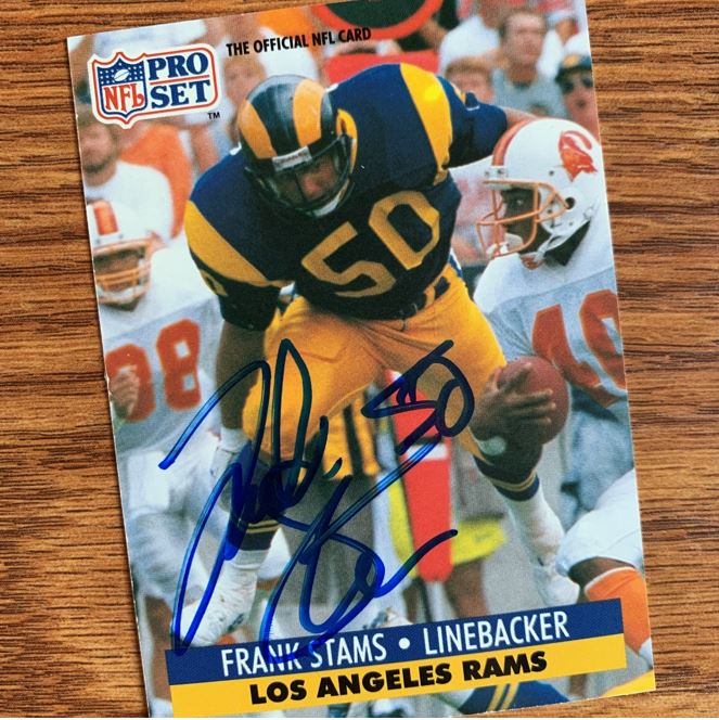 Frank Stams TTM Autograph Success