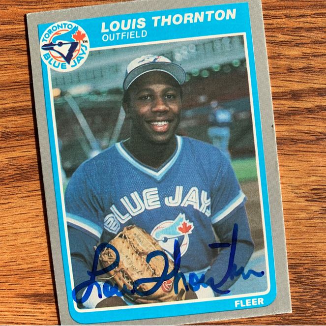 Lou Thornton TTM Autograph Success