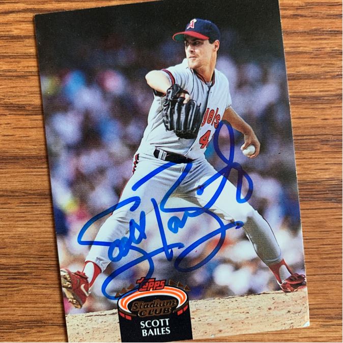 Scott Bailes TTM Autograph Success