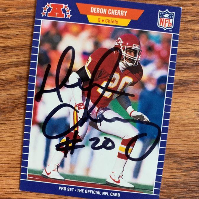 Deron Cherry TTM Autograph Success