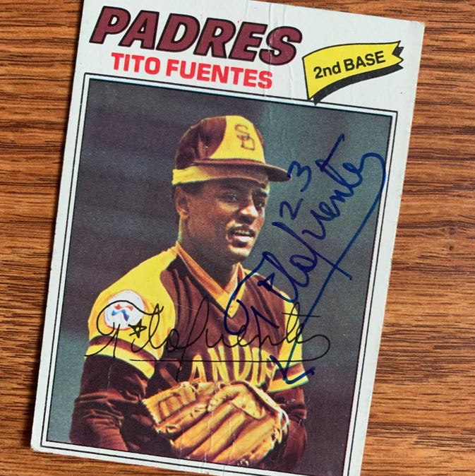 Tito Fuentes TTM Autograph Success