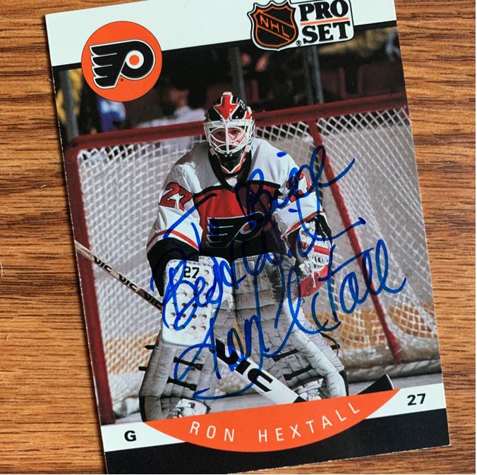 Ron Hextall TTM Autograph Success