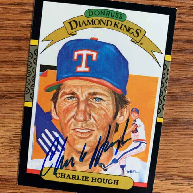 Charlie Hough TTM Autograph Success