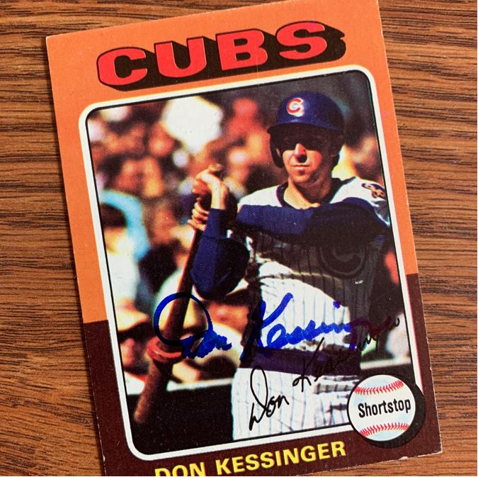 Don Kessinger TTM Autograph Success