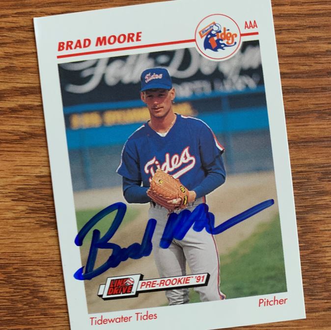 Brad Moore TTM Autograph Success