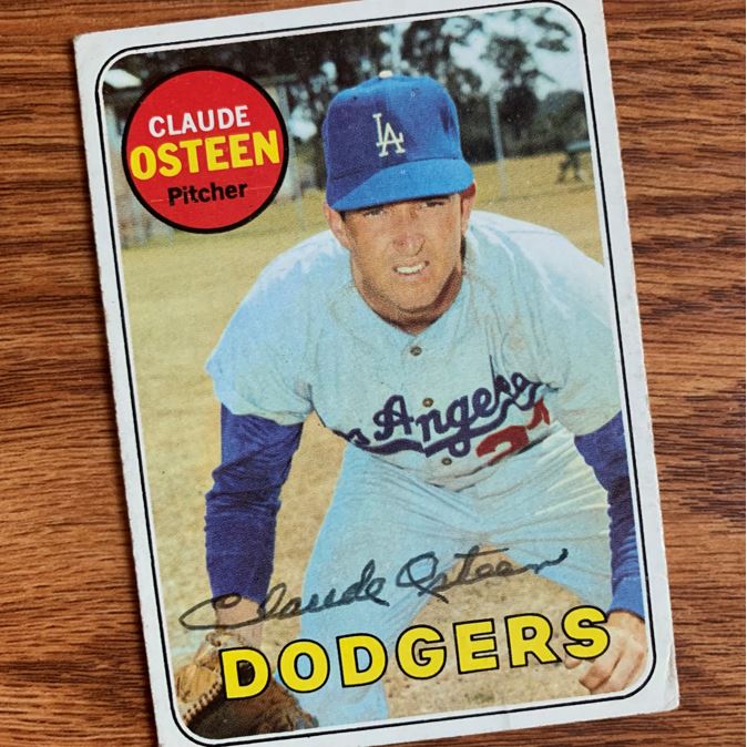 Claude Osteen TTM Autograph Success